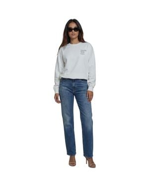 Akalia Handle With Care Sweatshirt - Blue
