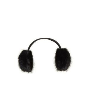 Mountain Warehouse Faux Fur Earmuffs - Black