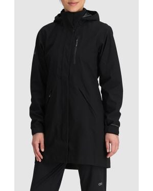 Outdoor Research Aspire 3L Waterproof & Windproof Jacket - Black