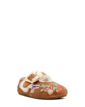 Steve Madden Kids' Tcloudye Mary Jane Slipper - Brown