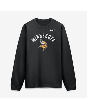 Nike Minnesota Vikings Primetime Club Sweatshirt - Black