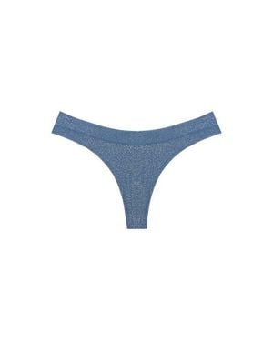 CUUP The Thong Lurex - Blue