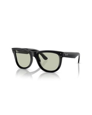 Ray-Ban Wayfarer Reverse 50Mm Square Sunglasses - Black