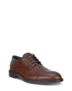 Ecco Metropole Prague Cap Toe Derby - Brown