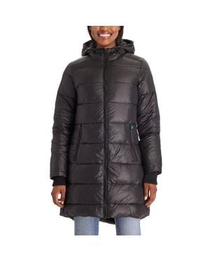 Modern Eternity Maternity Modern Eternity Naomi 3-In-1 Down-Filled Nylon Maternity & Babywearing Parka - Black
