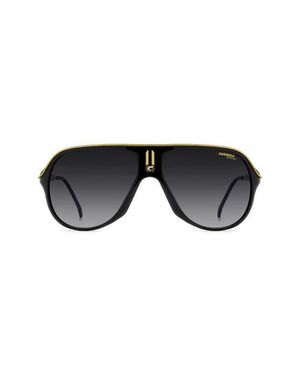 Carrera Safari 62Mm Oversize Gradient Rectangular Sunglasses - Black