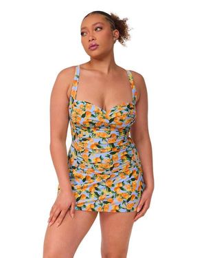 Sunsets Escape Sienna Swim Dress - Orange