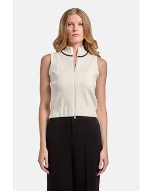 Capsule 174 The Galaxy Zip With Stripe - White