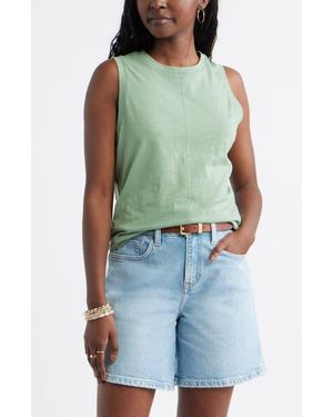 Caslon Swing Sleeveless Top - Blue