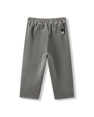 Milkbarn Corduroy Pocket Pants - Gray
