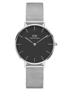 Daniel Wellington Classic Petite Mesh Strap Watch, 32Mm - Gray