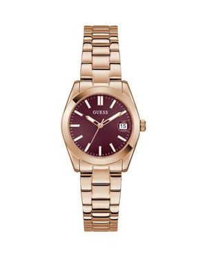 Guess Date Bracelet Watch, 32Mm - Pink