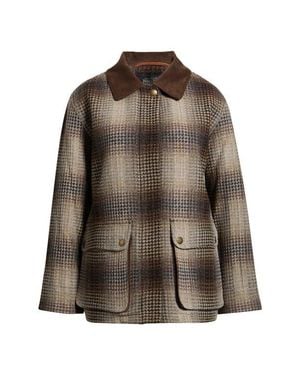 Pendleton Cascades Wool Barn Coat - Brown