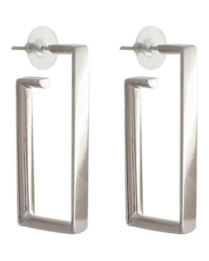 CXC Big Ionian Earrings - White
