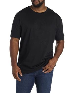 Psycho Bunny Big & Tall Graphic T-Shirt - Black