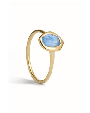 Monica Vinader Odyssey Stone Ring - Blue