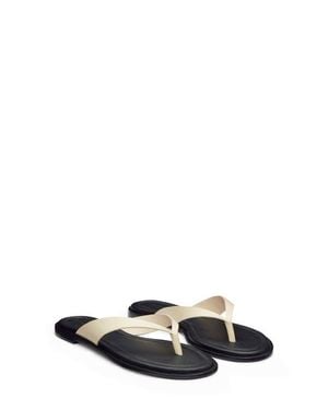 Reformation Jessie Flip Flop - White