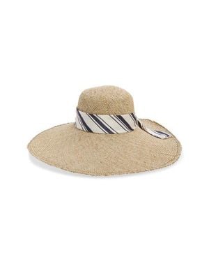 Rag & Bone Garden Seagrass Sun Hat - White