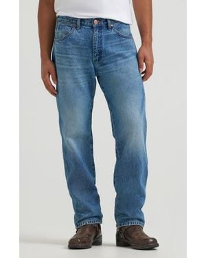 Wrangler Western Straight Leg Jeans - Blue