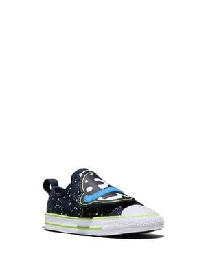 Converse Kids' Chuck Taylor All Star One Strap Planet Sneaker - White