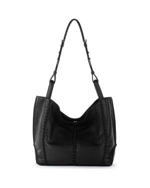 The Sak Los Feliz Medium Tote Leather Bag - Black
