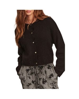 Next Button Front Cardigan - Black