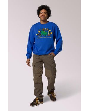Parks Project La River Toadally Crewneck - Blue