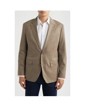 Bonobos Jetsetter Standard Fit Mélange Stretch Wool Sport Coat - Green