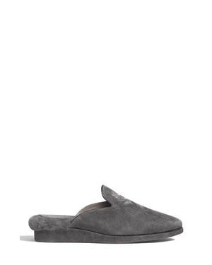 Toga Midaria Sheepskin Slippers - Gray