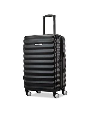 Samsonite Element Hardside Expandable 24 Medium Checked Spinner Luggage - Black