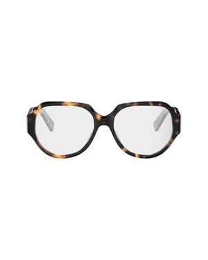 Celine Triomphe 56Mm Geometric Eyeglasses - Black