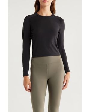 Free Fly Elevate Long Sleeve Performance T-Shirt - Black