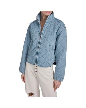 Levi's Quilted Cotton Jacket - Blue