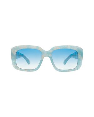 Illesteva Geno Sunglasses - Blue