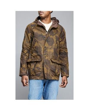 Billy Reid Waxed Lodge Jacket - Brown