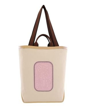 BEHNO Maison Canvas Tote - Pink