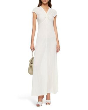Lioness Adriana Twist Front Maxi Dress - White