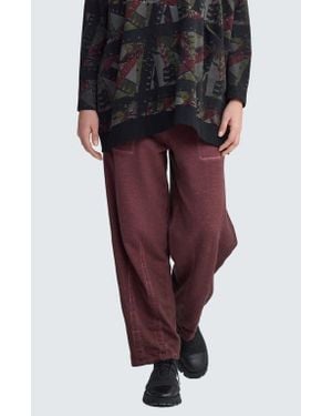 Luukaa Tara Sculpted Tapered Pants - Black