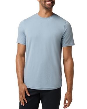 Travis Mathew Cloud Crewneck T-Shirt - Blue