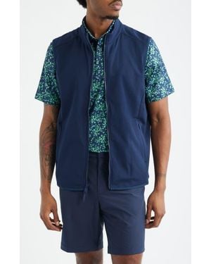 G/FORE Double Knit Tech Golf Vest - Blue