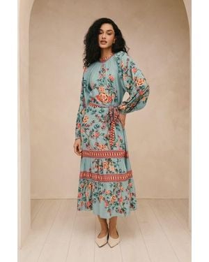 Raishma Lea Dress - Blue