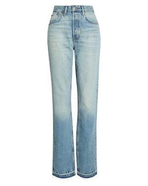RE/DONE 70S High Waist Bootcut Jeans - Blue