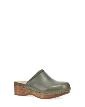 Dansko Andie Platform Mule - Green