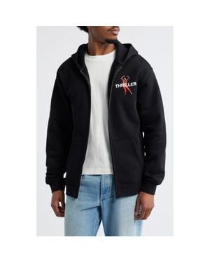Saint Studio Thriller Zip Hoodie - Black