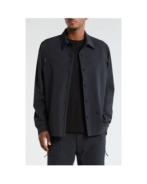 RC Outdoor Supply Gender Inclusive Reyes Water Resistant Shirt Jacket - Black