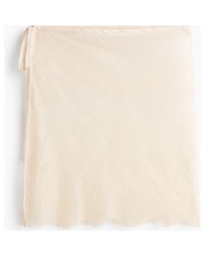 H&M Lace Hip Scarf - Natural