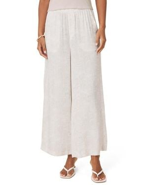 Splendid Angie Stamp Print Palazzo Pants - Multicolor