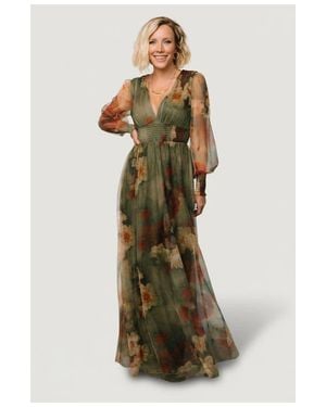 Baltic Born Layla Tulle Maxi Dress - Green