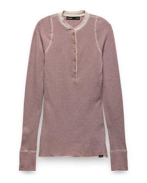 Prana Touchstone Henley - Pink