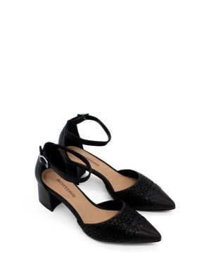 BOTTER Botjanet Xxiii Ankle Strap Pointed Toe Pump - Black